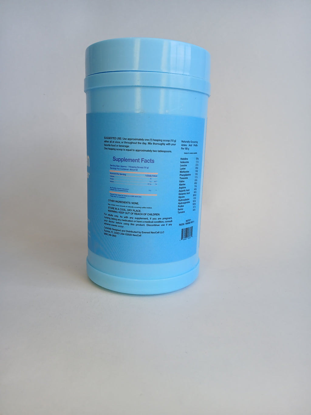 NeoCell Colágeno Bio-Péptidos sin Sabor 400 g