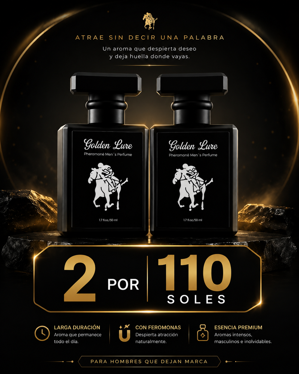 GOLDEN LURE COLONIA HOMBRE PERU