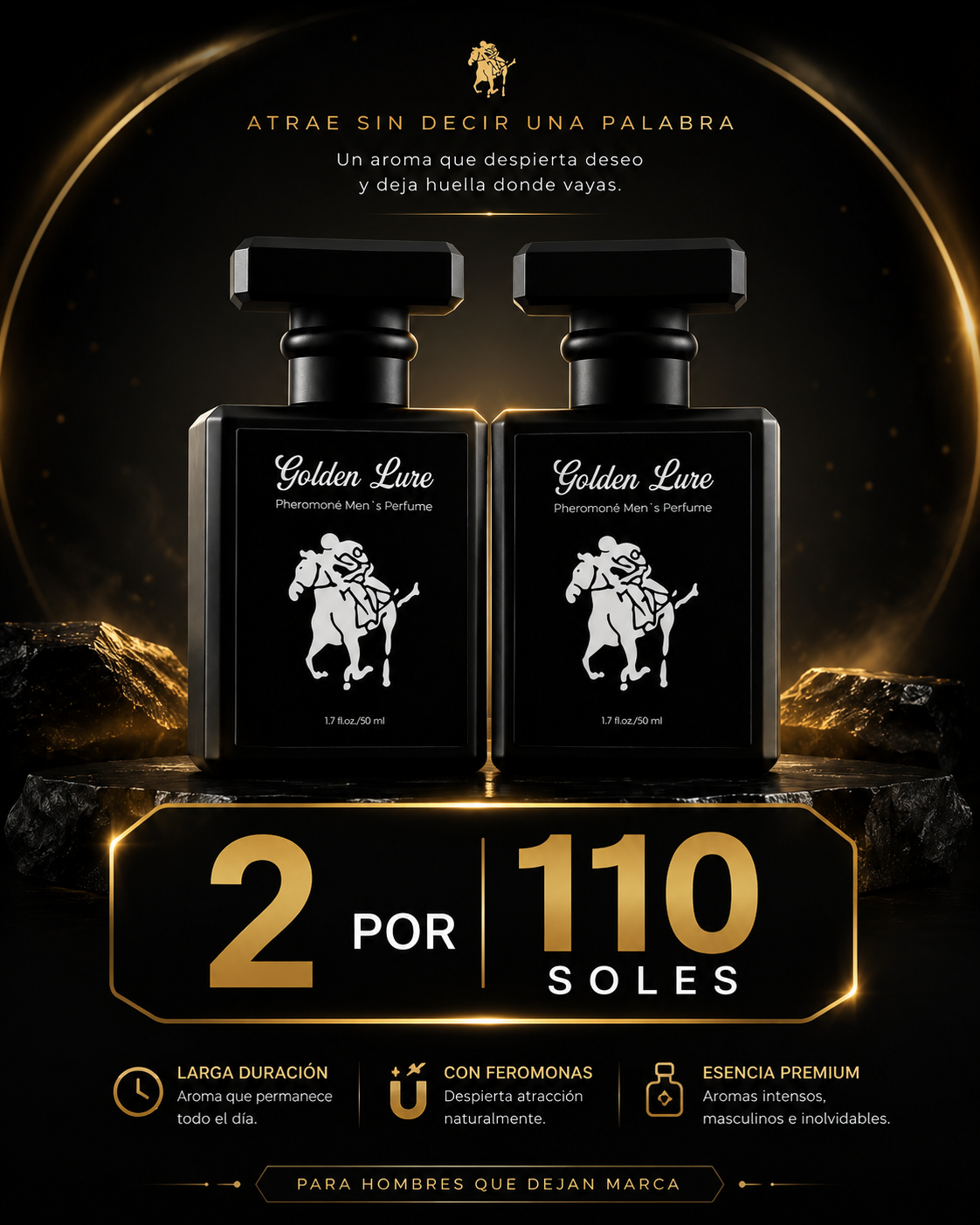 GOLDEN LURE COLONIA HOMBRE PERU