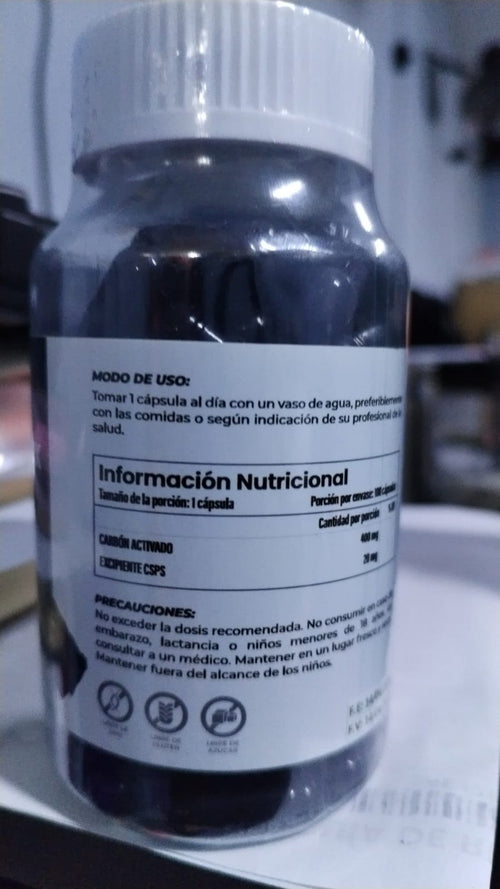 Carbon Detox Aurema Labs 402 mg – 100 cápsulas