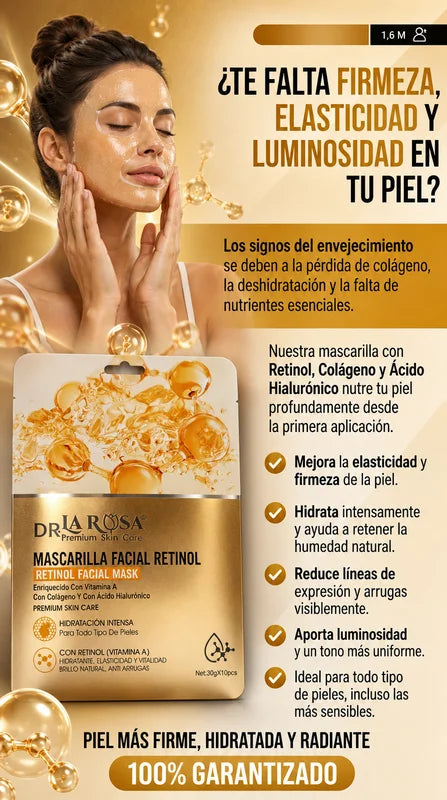 MASCARILLA RETINOL FACIAL RETINOL PREMIUM SKIN CARE