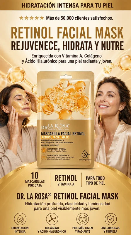 MASCARILLA RETINOL FACIAL RETINOL PREMIUM SKIN CARE