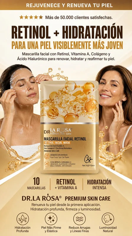 MASCARILLA RETINOL FACIAL RETINOL PREMIUM SKIN CARE